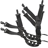 Homoyoyo 2 Stück Helmband Clip-schutzhelm Bewachen Kinngurt Von Schutzhelmen Universelle Schutzhelm-kinnriemen Für Bequemer Kinnriemen Universal- Hutriemen Bands Nylon Schwarz