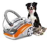 THOMAS Aqua + PET & Family, Tierliebhaberstaubsauger, Staubsauger gegen Tierhaare, Waschsauger, Fleckenentferner, beutelloser Wasserfilter