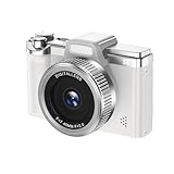 Tosuny 5K HD Digitalkamera, 64 MP Vlogging Kamera mit 2,88 Zoll HD Bildschirm, 16 fachem Digitalzoom, Autofokus, Fülllicht, Mehreren Filtern, Retro Kompaktvideokameras für Reisen