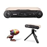 Revopoint INSPIRE 2 3D-Scanner für 3D-Druck, bis zu 0,03 mm Präzision, Mehrstrahl-Laser & Strukturiertes Licht, Scannen im Freien & Kabelloses Scannen, Vollfarbscans, Optischer Zoom, 190g, Standard