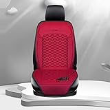Sitzheizung Auflage Auto Autositzheizungsauflage Heizkissen Autositz ZigarettenanzüNder Heizkissen Auto Auflage 12v ZigarettenanzüNder Heizung Auto 12v ZigarettenanzüNder,red-1Sitz