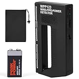 Flintronic Wpp123 Metalldetektor Klein, Kabelfinder LeitungssuchgeräT, Stud Finder, Hoher Empfindlichkeit Multifunktions-Detektor & Einstellbarem Alarm, für Holz, Kabel, Rohre Metal (mit Battery)