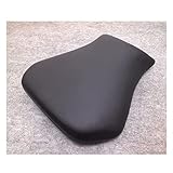 Mit Yamaha kompatibel Motorrad -Beifahrer -Sitzkissen kompatibel YZF R1 2000 2001 YZF-R1 00 01 Ledersitzkissen (Color : Black)
