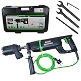 Eibenstock Diamant-Trocken-Kernbohrmaschine EHD 1500 inklusive Staubabsaugung mit Vierschneiderbohrer & Diamant Dosensenker