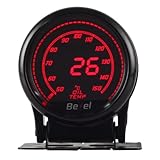 Kioball 52mm Öltemperaturanzeige Auto Instrument Öltemperaturanzeige ÖLTEMPERATUR C