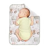 Windelwechselmatte | Kleinkindmatratzenschutz Wasserdicht | Waschbare Wickelunterlage Für Babys, Tragbare Nässeschutzauflage Für Zuhause, Reise, Wickeltisch, Kinderbett Und Unterwegs