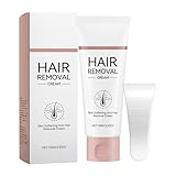 Creme für die Haarentfernung des Gesichts | 120 ml Creme mit Spatel | Enthaarungscreme Intimzonen, für Frauen, Gesicht, Arme, Achseln, Bikini, Beine, Intimpflege