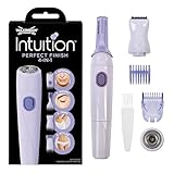 Wilkinson Sword - Intuition Perfect Finish 4in1 elektrischer Damen Trimmer für Körper, Bikinizone, Gesichtshaare und Augenbrauen