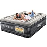 OlarHike Luftmatratze 2 Personen, Luftbett Selbstaufblasend mit Integrierter Pumpe, Selbstaufblasbare Gästebett, Gästematratze, Aufblasbare Matratze für Camping oder Heimgebrauch - 203 x 152 x 46 cm