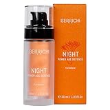 Bio Anti Aging Nachtcreme mit Retinol - Vegane Anti Falten Gesichtscreme für Damen mit Astaxanthin & Aloe Vera I Rückfettende Antifaltencreme für Trockene & Mischhaut I 30ml Parfümfreie Naturkosmetik