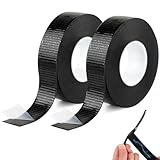2 Rollen Selbstverschweißendes Isolierband - 5m x 23mm x 0.8mm - Isolierband Schwarz, Selbstverschweißendes Klebeband, Isolierband Wasserdicht, Vulkanisierband - Zum Isolieren, Reparieren und Bündeln