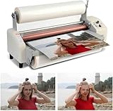 KEuLen Laminiergerät, Foto-Laminiergerät, kommerzielle Laminiermaschine, Temperatur einstellbar von 0 bis 180 °C, für Schule, Büro und Zuhause