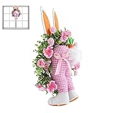 Türkranz, Realistischer Und Wiederverwendbarer Schmuck, Für Den Außenbereich Mit Hasenmotiv, Für Draußen Fenster Kamin Restaurant Wand Wohnzimmer Terrasse