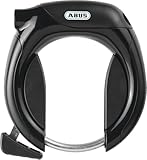 ABUS Rahmenschloss PRO TECTIC 4960 NR - Fahrradschloss-Set mit Schlosskette Chain 6KS/85 und Schlosstasche ST5850-8,5 mm - ABUS Sicherheitslevel 7 - Schwarz