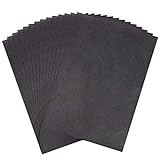 Gitua 50 Blatt Kohlepapier, 23x33CM Schwarz Pauspapier DIY Handwerk Transferpapier für Holz Papier Segeltuch Glas Keramik und Andere Oberflächen
