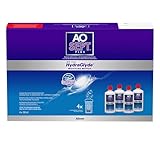 Aosept Plus mit Hydraglyde Pflegemittel | Systempack | 4 x 360 ml