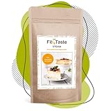 Fit4Taste Stevia Streusüße, 1kg – Perfekte Zuckeralternative für kalte & warme Getränke, Backen und Kochen mit Erythrit und Stevia