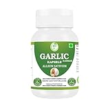 Morsan Healthcare Garlic (Geruchsfreie Knoblauch) Kapseln 500 mg | Allium sativum | 60 Vegane Kapseln | Kräuterergänzung | Vegan, Glutenfrei, Gentechnikfrei | Natürliches Kräuterergänzungsmittel