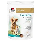 Doppelherz Gelenk Complex für Hunde – Mit essentiellen Omega-3 Fettsäuren + Vitamin E – 30 Chews