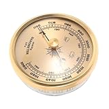 PAMINGONO Vakuum Druckmesser, Zifferblatt Barometer, Barometer Für Zuhause, Luftdruckmesser, Zifferblatt Design, Barometer, Haushaltsbarometer, Mehrzweck Barometer, Heimbarometer,