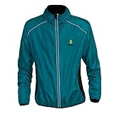 Fahrrad Windjacke Herren Dünn Leicht Fahrradjacke Wasserdicht Atmungsaktiv Jacket Sport Windjacke Leicht Fahrrad Sommer Rennrad Sportjacke Outdoor Windbreaker Für Radfahren Mountainbike (Navy, XXL)