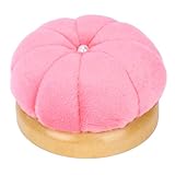 Mozeat Lens Niedliches Nadelkissen Kürbis Rosa Pin Halter Vintage Nadelkissen DIY Sewing Craft Werkzeug Stoff Nadelhalter Stifte Quilten Halter Kissen Zubehör für Schmuck Handwerk Handarbeiten Nähen