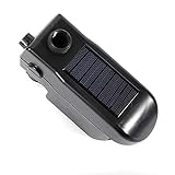 Wasserstrahl Tiervertreiber,Vogelabwehr Reiherschreck Katzenschreck PIR-Bewegungsmelder Katzenabwehr Hundeabwehr Wasserstrah Tiervertreiber Solar Bewegungsmelder Reichweite Abwehr,30 Fuß