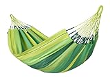 LA SIESTA® Modesta Jungle - Klassische Einzel-Hängematte aus Bio-Baumwolle
