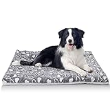 Nobleza Hundematte, Hochwertige Flanell Fleece Hundebetten Softe und Warme, Hand Waschbare und Maschinenwaschbare Verdickte Haustiermatten, Hundedecke für Katzen und Hunde 100 × 75 cm