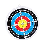 Saugnapf-Zielscheibe 24cm, hängende Zielscheibe für Sport-Schießspiel, tragbares Zielbrett für Innen- und Außenbereich