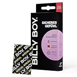 BILLY BOY Kondome Sicheres Gefühl 6er | 56 mm | Breitere Kondome mit mehr Wandstärke (1x6 Stück)