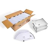 Trifoo 100 Versandtaschen Luftpolsterumschläge haftklebend Luftpolsterversandtaschen Luftpolstertaschen Polsterumschläge D4 (200 x 275 mm) weiß Selbstklebeverschluß 100 Stück