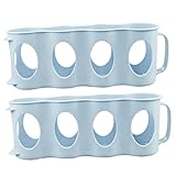 Vaguelly 2 Stücke 4 Kühlschrank Organizer Hand Pull Typ Organizer Flasche Organizer