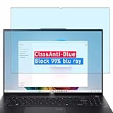 Vaxson Anti Blaulicht 9H Härte Glas Folie, kompatibel mit Acer Swift 16 AI SF16-51T 16' Laptop Sichtbarer Bereich, gehärtetem Glas Schutzfolie Displayschutzfolie