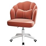 Ergonomischer 360° Drehstuhl Bürostuhl mit Blütenblatt-Design für Zuhause, Wohnzimmer und Schlafzimmer, stilvoller und bequemer Arbeitsstuhl