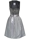 Alpenmärchen Midi Dirndl aus Exklusiver Kollektion inkl. Schürze Gr.38 - ALM1017