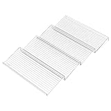 Générique Gewürzorganizer für Schublade – Gewürzregal zum Platzieren in der Schublade, 4-teilig, ausziehbare Halterung für Gewürze, Küche, Schrank, Küche, Arbeitsplatte, Speisekammer, Wohnmobil