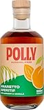 POLLY Alkoholfreier Amaretto Aperitif I Alkoholfreier Likör mit Aprikose & Vanille (500 ml)