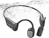 Relxhome Knochenschall Kopfhörer, Kopfhörer Schwimmen, 32GB MP3 Speicher, Open Ear Kopfhörer Bluetooth 5.4, IPX8 Wasserdicht, 10 Stunden Spielzeit, Schwimmen, Laufen