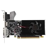 Jectse GT730 Graphics Card, 4GB DDR3 128 -Bit -PC -Gaming -Grafikkarte, 700 MHz 667MHz PCI Express 1.1 X16 Grafikkarte mit VGA DVI HD Multimedia -Schnittstelle