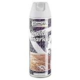 Stanger Kreidemarker 500ml weiss stop&go - Anzeichen von Werkstücken, Anzeichen von Anrissen, Asphalt-Markierungen…