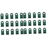 PartyKindom 2 Sätze Kunststoff Ecke Kunststoffverschluss Eckstecker Beschattungsclips Befestigen Stützeckclips Kunststoffclips Befestigen Eckclips Für Gewächshäuser Plastik Green 50 Stück * 2