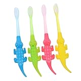 CALLARON 1 Satz Kinderzahnbürste Zahnbürste Toothbrush Zahnputzset Toothbrush for Children Zahnbürsten Geformt Tragbare Zahnbürste Cartoon-borsten-zahnbürste Pp 8 Stück