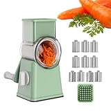 Käsehobel, drehbarer Gemüseschneider, Käse-Küchenmaschine mit Griff | Food Chopper Hand Waffle Cutter Multifunktionaler Gemüseschneider für die Küche
