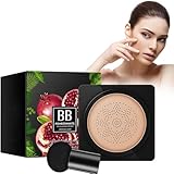 Moisture Head Air Cushion Cc Creme,Luftkissen Cc Creme,Cc Cream Flüssige Grundierung,Make Up Concealer Für Gesicht Und Hals,Gleichmäßige Hautfarbe Make-Up Grundierung Creme - Natural