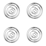 midgreyeye 4 Stück Klein Edelstahl Shaker Kugel Shaker Ball Proteinshake Protein Mixer Sport Fitness Shaker Eiweiss Shaker Für Protein Blended Getränke (edelstahl)(3.1 * 2.8cm)