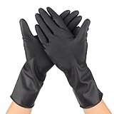 Handschuhe zum Färben von Haaren, strapazierfähige Handschuhe, Latex, wasserdicht, rutschfest, für, Küche, Malerei, Arbeit, Auto, Labor, Grill