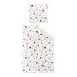 Irisette Edel-Feinbiber Bettwäsche Koala rot 8627