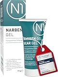 N1 Narbengel 19 g für Kinder & Erwachsene lindert neue und alte Narben - Narbenpflege für flachere, weichere, elastischere und weniger sichtbare Narben - Apothekenprodukt