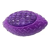 Generisch Gummi -Hundespielzeugkugeln, Kaugummierspielzeug für Hund, interaktive Hundespielzeug leuchtet Gummibälle für Welpen, kleine Haustiere